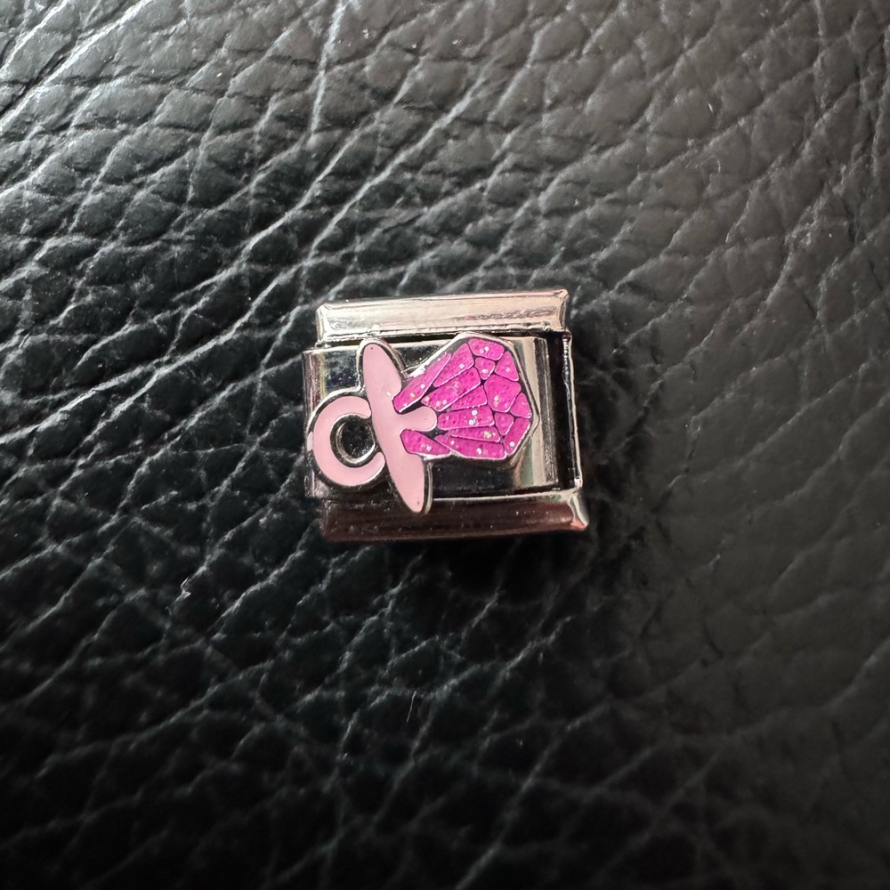 Pink Candy Pop Italian Charm Link – Sweet & Fun